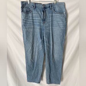 Madewell The Slouchy Boyjean Size 32